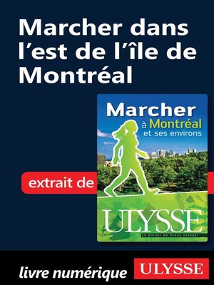 cover image of Marcher dans l'est de l'île de Montréal